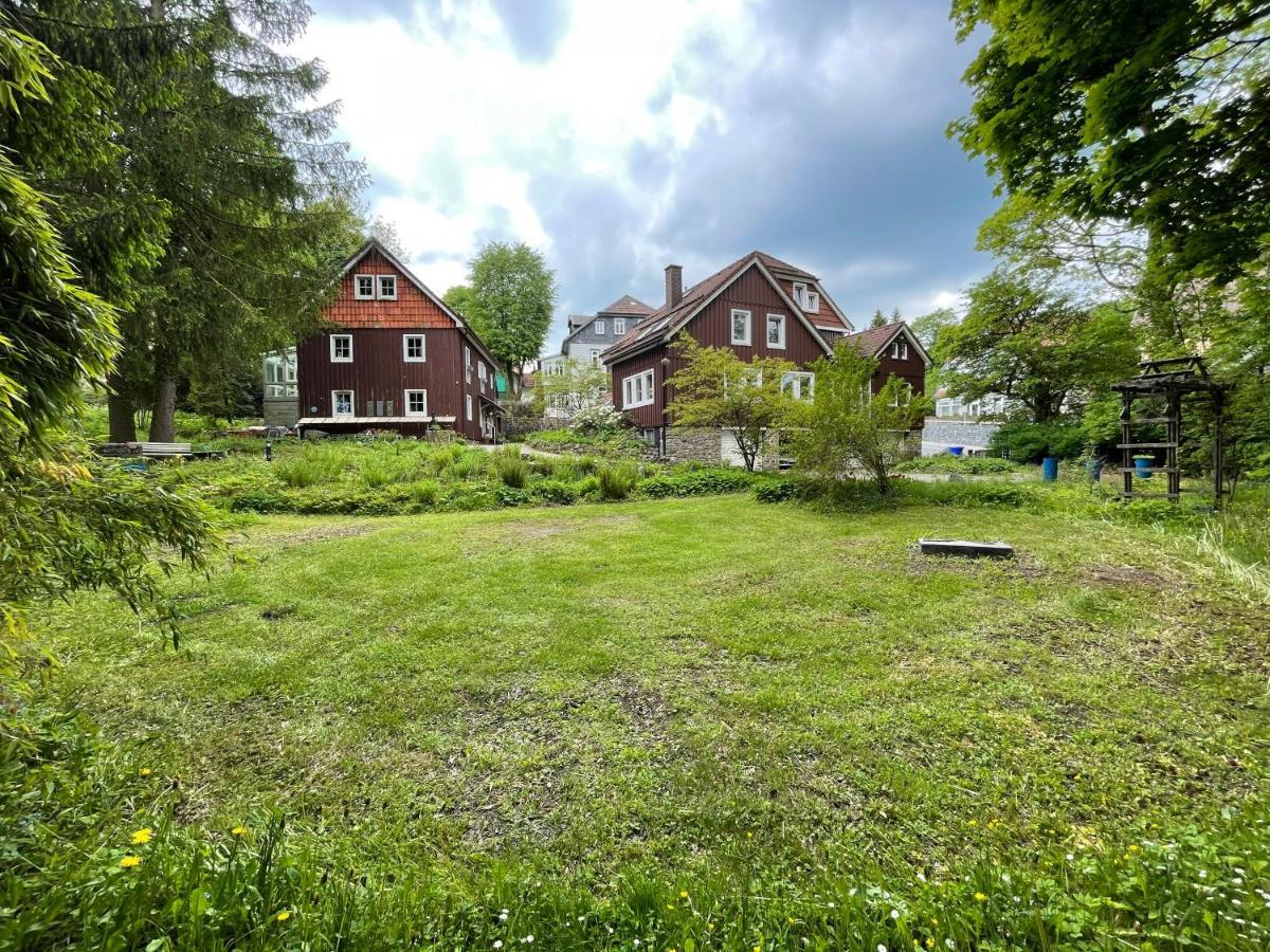 Liebevoll Eingerichtetes Ferienhaus Mit Grossem Garten Clausthal-Zellerfeld Exterior photo