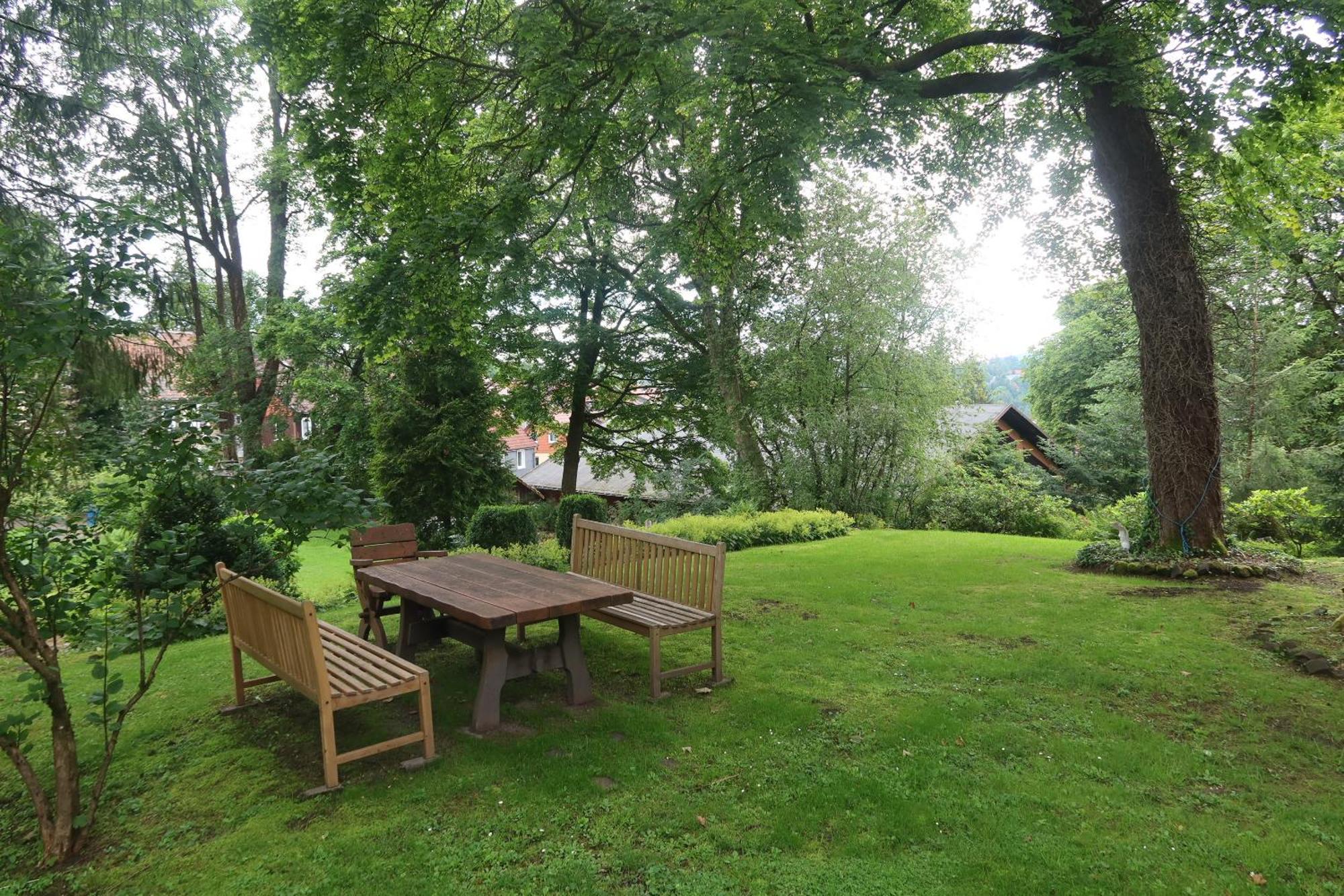 Liebevoll Eingerichtetes Ferienhaus Mit Grossem Garten Clausthal-Zellerfeld Exterior photo